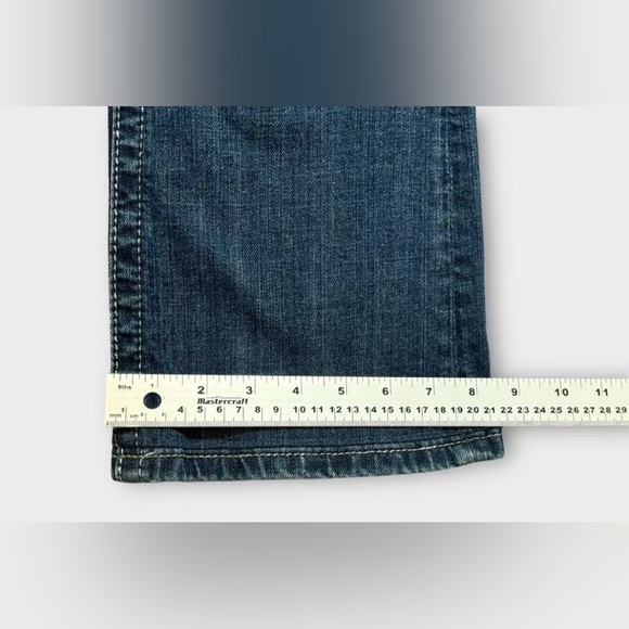 Miss Me Jeans Women 27 Bootcut Embellished Distressed Whiskering Bling NWT bling - Picture 13 of 16